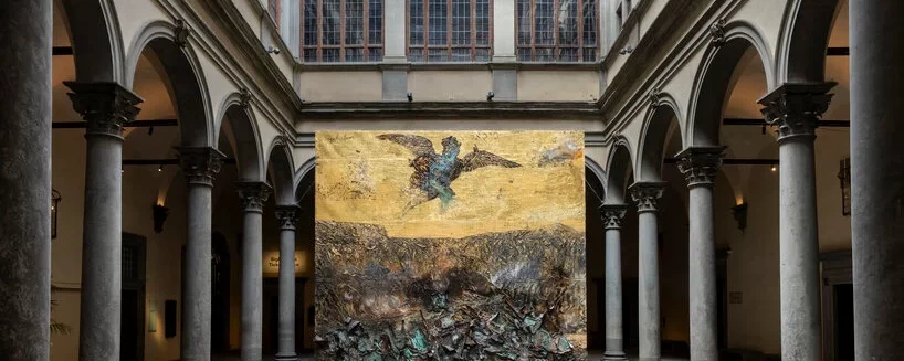 In Palazzo Strozzi, Anselm Kiefer presents an exhibition featuring the depiction of fallen angels