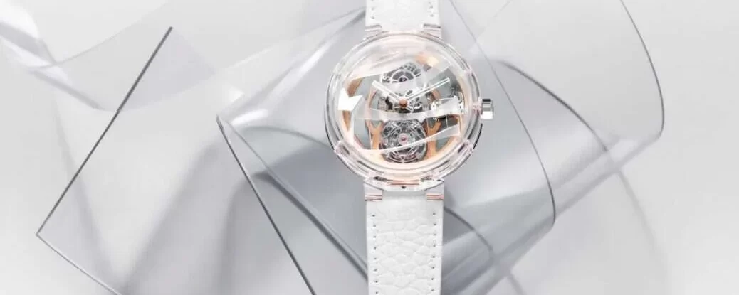 Louis Vuitton Transforms Frank Gehry’s Architectural Designs into a Tambour Watch